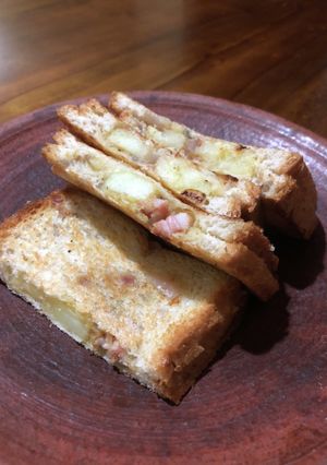 ジャーマンポテトのトーストサンド-レシピのメイン写真