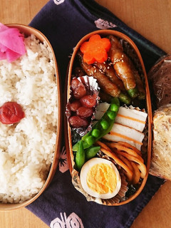 お弁当★アスパラ豚バラ巻き★てりってり煮-レシピのメイン写真