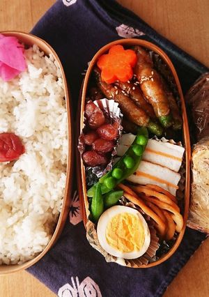 お弁当★アスパラ豚バラ巻き★てりってり煮-レシピのメイン写真