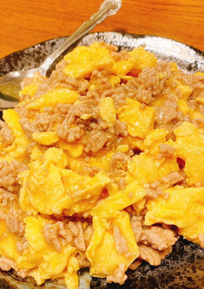 【簡単】卵と挽肉のあんかけ風-レシピのメイン写真