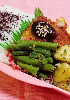 ササミ味噌カツ弁当-レシピのメイン写真