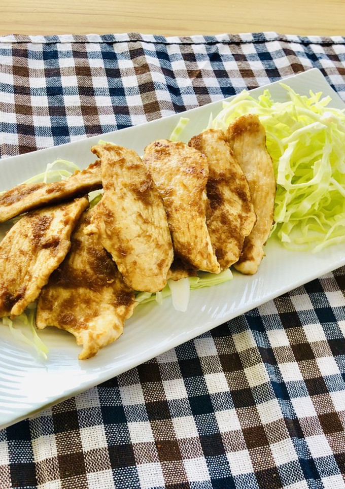 さっぱりヘルシー　鶏のしょうが焼き-レシピのメイン写真