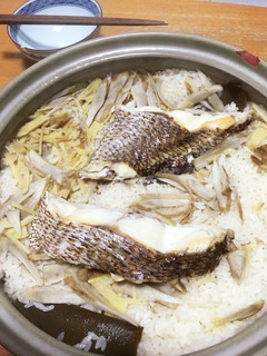土鍋鯛めし-レシピのメイン写真