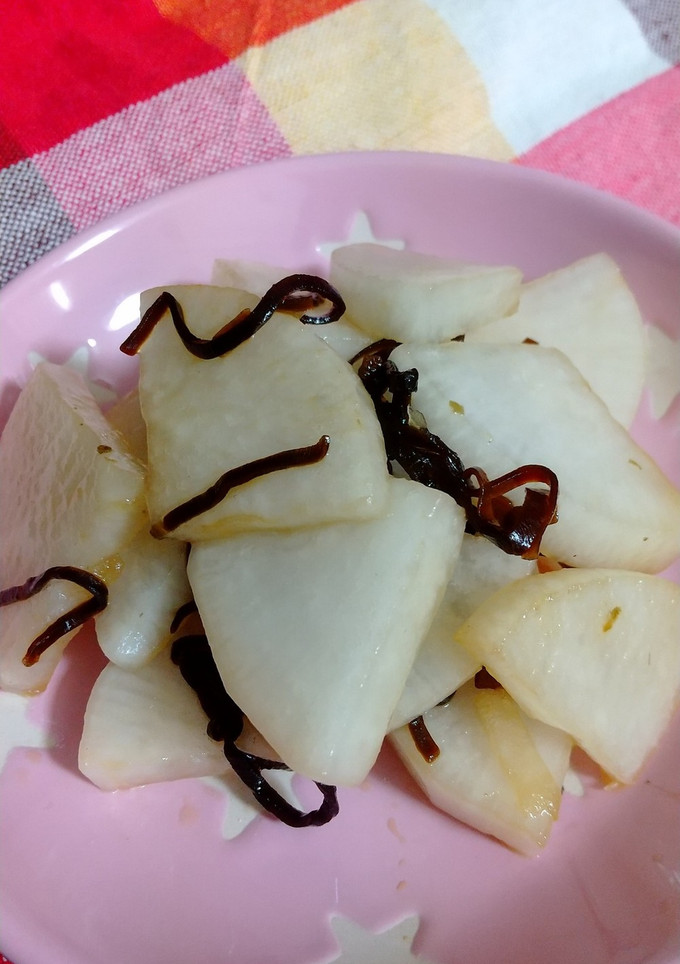 大根と塩昆布の中華和え-レシピのメイン写真