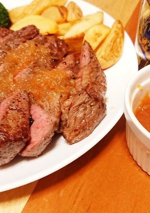 安い肉も美味くなる☆簡単ステーキソース-レシピのメイン写真