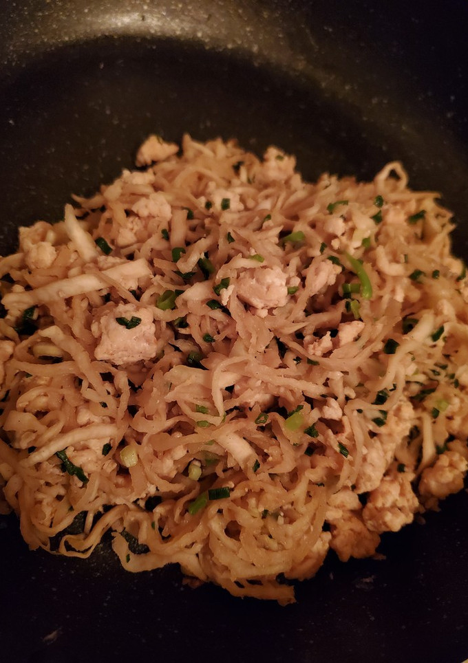 切干大根と鶏ひき肉の胡椒炒め-レシピのメイン写真