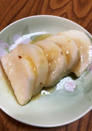 シャキシャキ長いものさっぱり酢みそ漬け-レシピのメイン写真