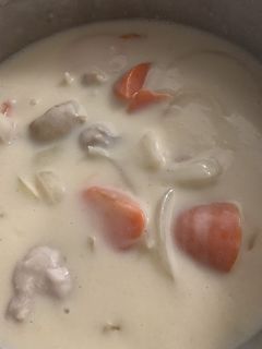 簡単!美味しい!ルー無しホワイトシチュー-レシピのメイン写真