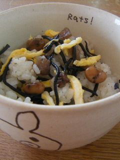 ひじきの煮物で混ぜご飯-レシピのメイン写真