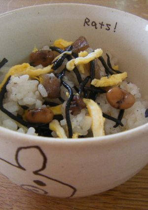 ひじきの煮物で混ぜご飯-レシピのメイン写真
