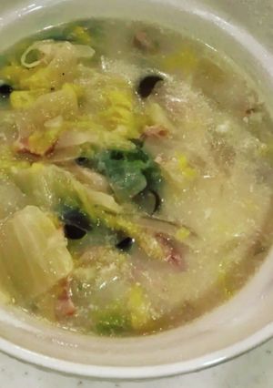 圧力鍋でとろとろ白菜のミルクスープ-レシピのメイン写真