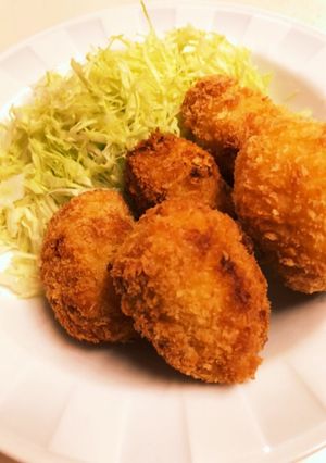 簡単ホワイトソースでカニクリームコロッケ-レシピのメイン写真