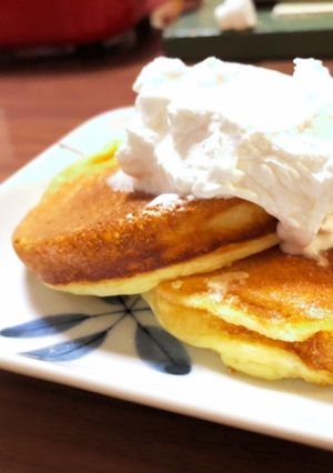 お店のような簡単ふわふわホットケーキ-レシピのメイン写真