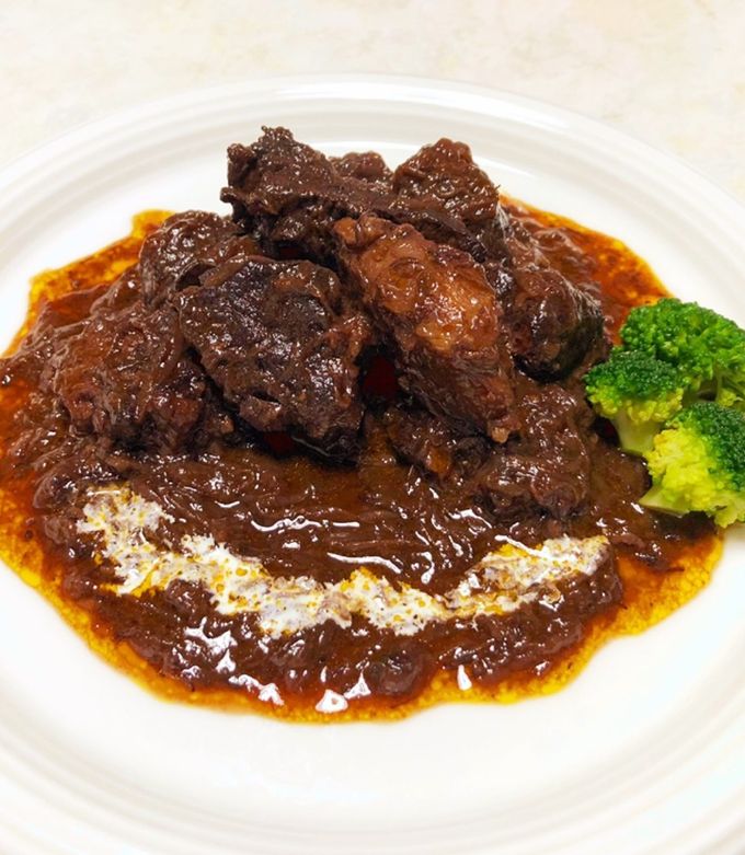 特別な晩酌に♡牛すね肉の赤ワイン煮込み-レシピのメイン写真