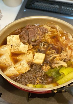 低糖質！すき焼き風煮込み-レシピのメイン写真