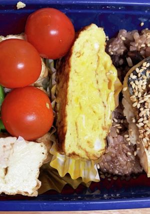 ヘルシー☆玄米お弁当-レシピのメイン写真