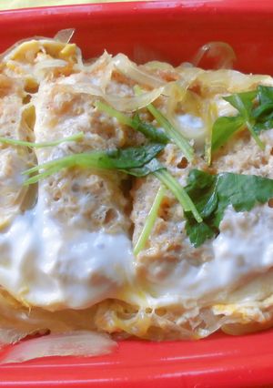 お店気分！お持ち帰りカツでかつ丼♪-レシピのメイン写真