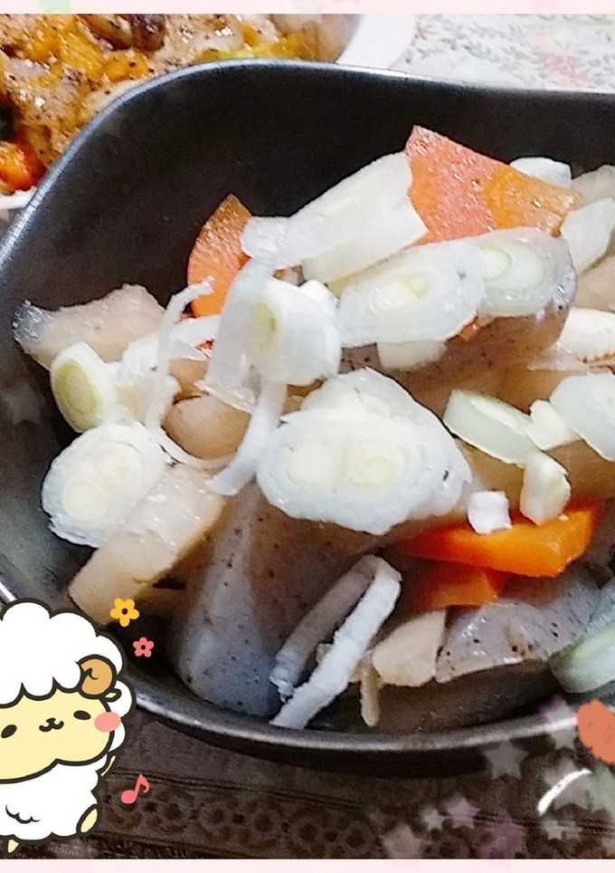 鶏肉と根菜の炊飯器煮込み-レシピのメイン写真