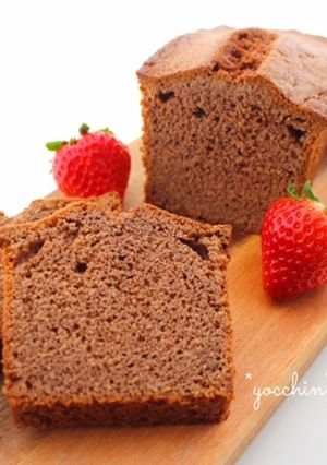 混ぜて焼くだけ超簡単ココアパウンドケーキ-レシピのメイン写真