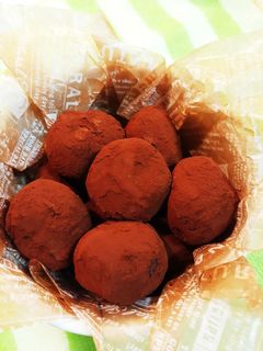 【 大量生産 】簡単生チョコトリュフ☆☆-レシピのメイン写真