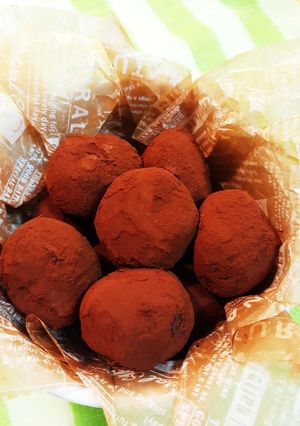 【 大量生産 】簡単生チョコトリュフ☆☆-レシピのメイン写真