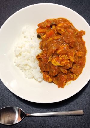 フライパンで作る時短スパイスカレー-レシピのメイン写真