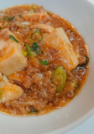 辛くない優しい味の麻婆豆腐-レシピのメイン写真