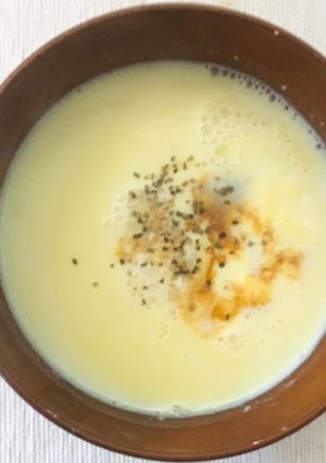 7日ダイエット☆簡単ポカポカ豆乳スープ-レシピのメイン写真