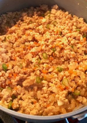 野菜入り☆鶏そぼろ-レシピのメイン写真