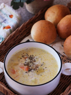 たっぷり野菜のあったか豆乳ミルクスープ-レシピのメイン写真