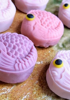 お正月お祝いにめでたい鯛の練り切り和菓子-レシピのメイン写真