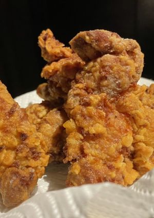絶品梅唐揚げ-レシピのメイン写真