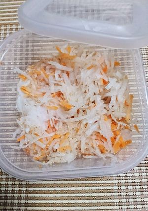 シリシリ器でなます♪♪♪-レシピのメイン写真