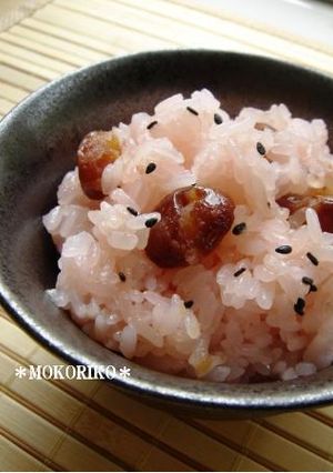 甘納豆入り!ほんのりあま～い♪お赤飯-レシピのメイン写真