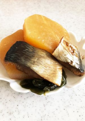 生身欠きニシンで大根の煮付け-レシピのメイン写真