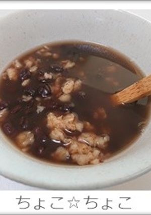オートミールぜんざい-レシピのメイン写真