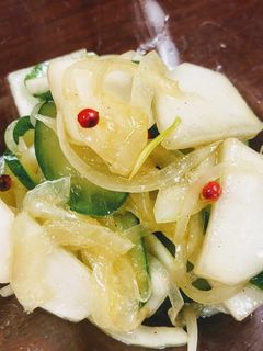 かぶの簡単マリネ風サラダ-レシピのメイン写真