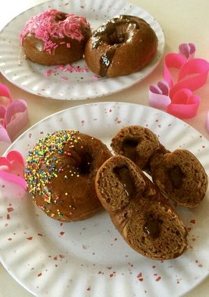 バレンタインにも♡チョコベーグル-レシピのメイン写真
