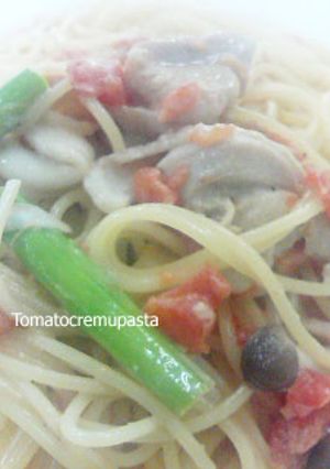 トマトクリームパスタ-レシピのメイン写真