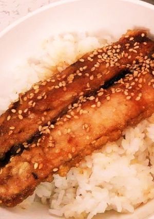 給食のかばやき(いわし・さんま・うなぎ)-レシピのメイン写真