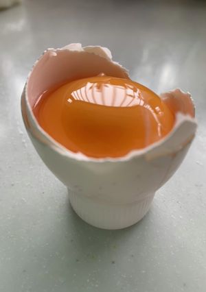 卵黄を室温に戻す時に…-レシピのメイン写真