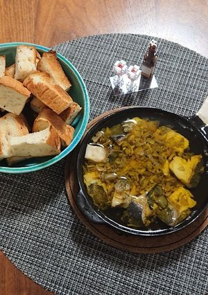 鱈とピクルスのアヒージョo(^o^)o-レシピのメイン写真