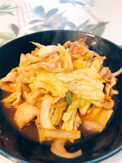 簡単10分!豚バラ炒め!-レシピのメイン写真