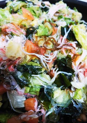 たっぷり酢の物-レシピのメイン写真