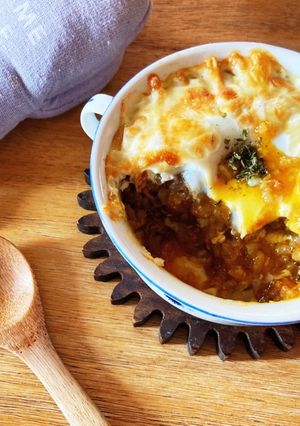 余ったカレーで☆簡単カレードリア-レシピのメイン写真