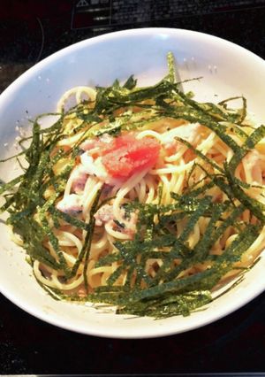簡単我が家の明太パスタ-レシピのメイン写真
