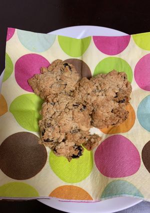 レーズンとピーナツの簡単クッキー♪-レシピのメイン写真