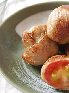 ジューシー♪トマトの豚肉包み焼き-レシピのメイン写真