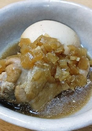 アドボ風鶏手羽元煮。-レシピのメイン写真