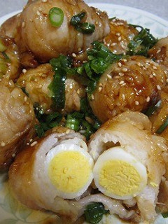 プチ肉巻おにぎりたまご入り-レシピのメイン写真